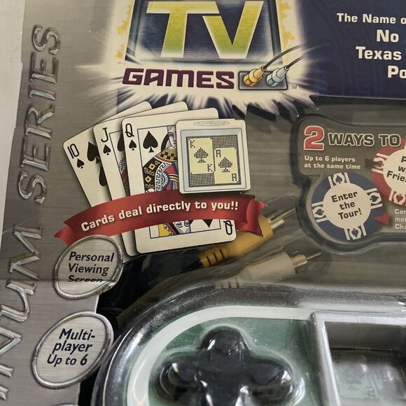 World Poker Tour Plug & Play TV Game By Jakks Pacific - Picture 10 of 10